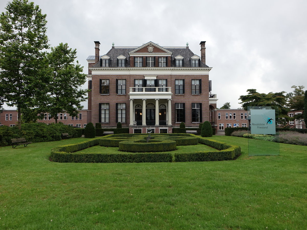 Beetsterzwaag, Huis Lyndenstein, erbaut 1821 mit Landschaftspark (25.07.2017)