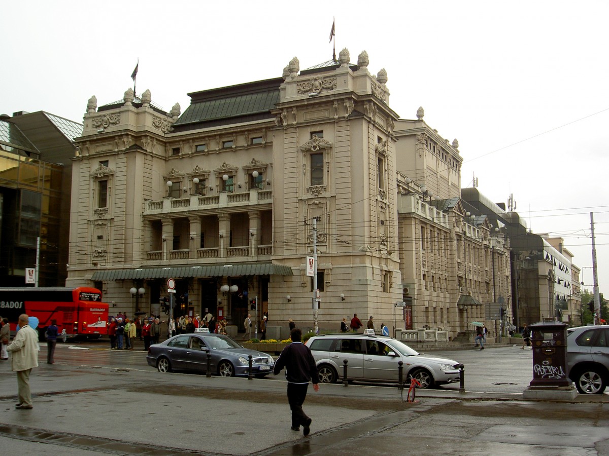 Belgrad, Nationaltheater am Platz der Republik (29.04.2014)
