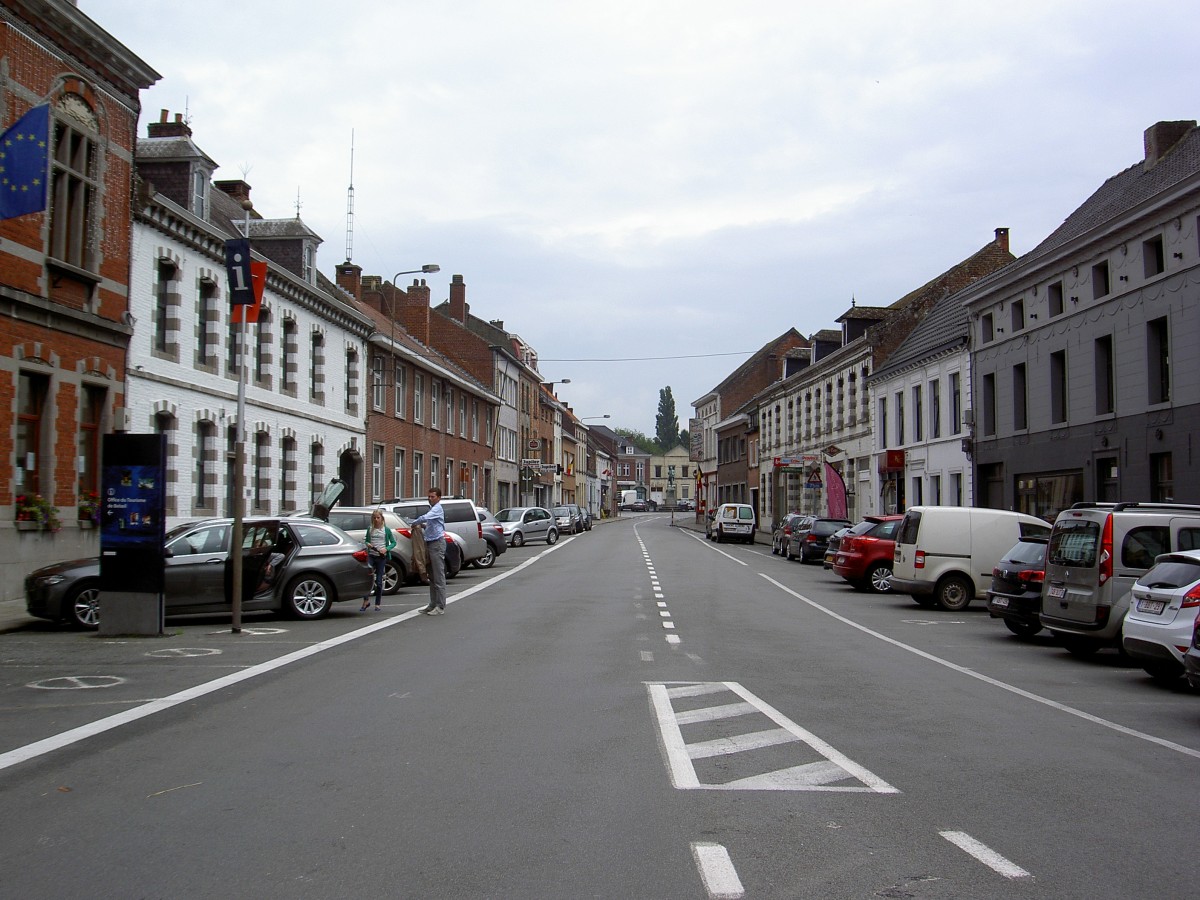 Beloeil, Huser in der Rue du Chateau (29.06.2014)