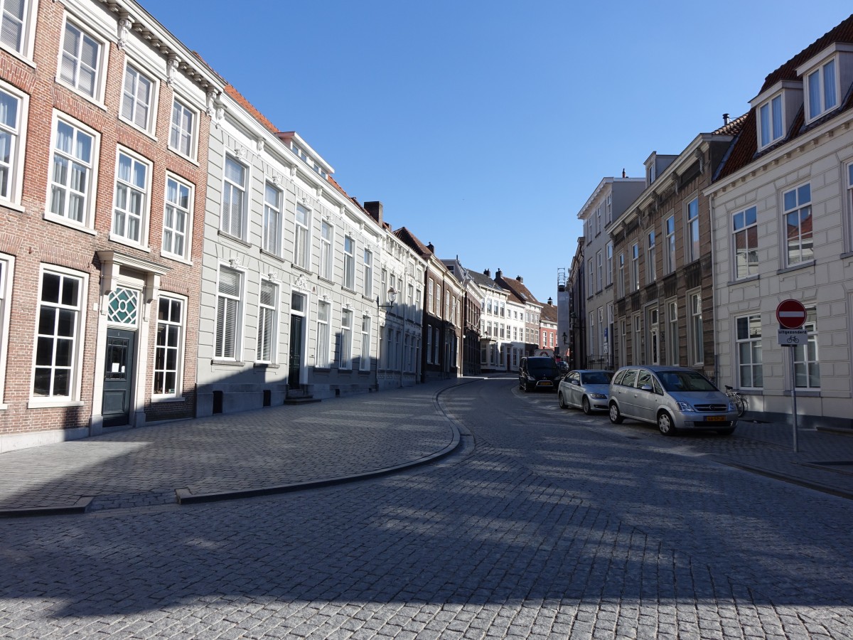 Bergen op Zoom, Huser in der Hoogstraat (30.04.2015)