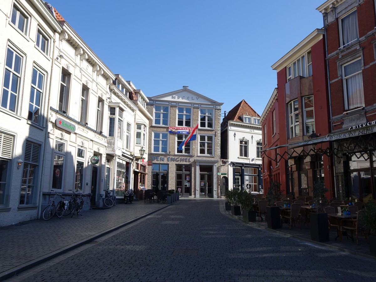 Bergen op Zoom, Häuser in der Penstraat (30.04.2015)