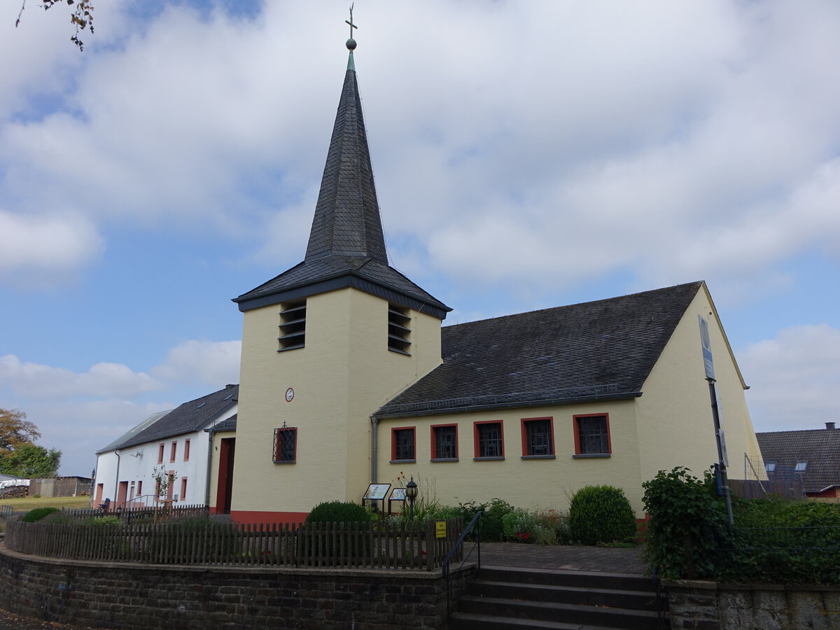 Berkoth, Pfarrkirche St. Fabian, erbaut 1625 (18.07.2026)