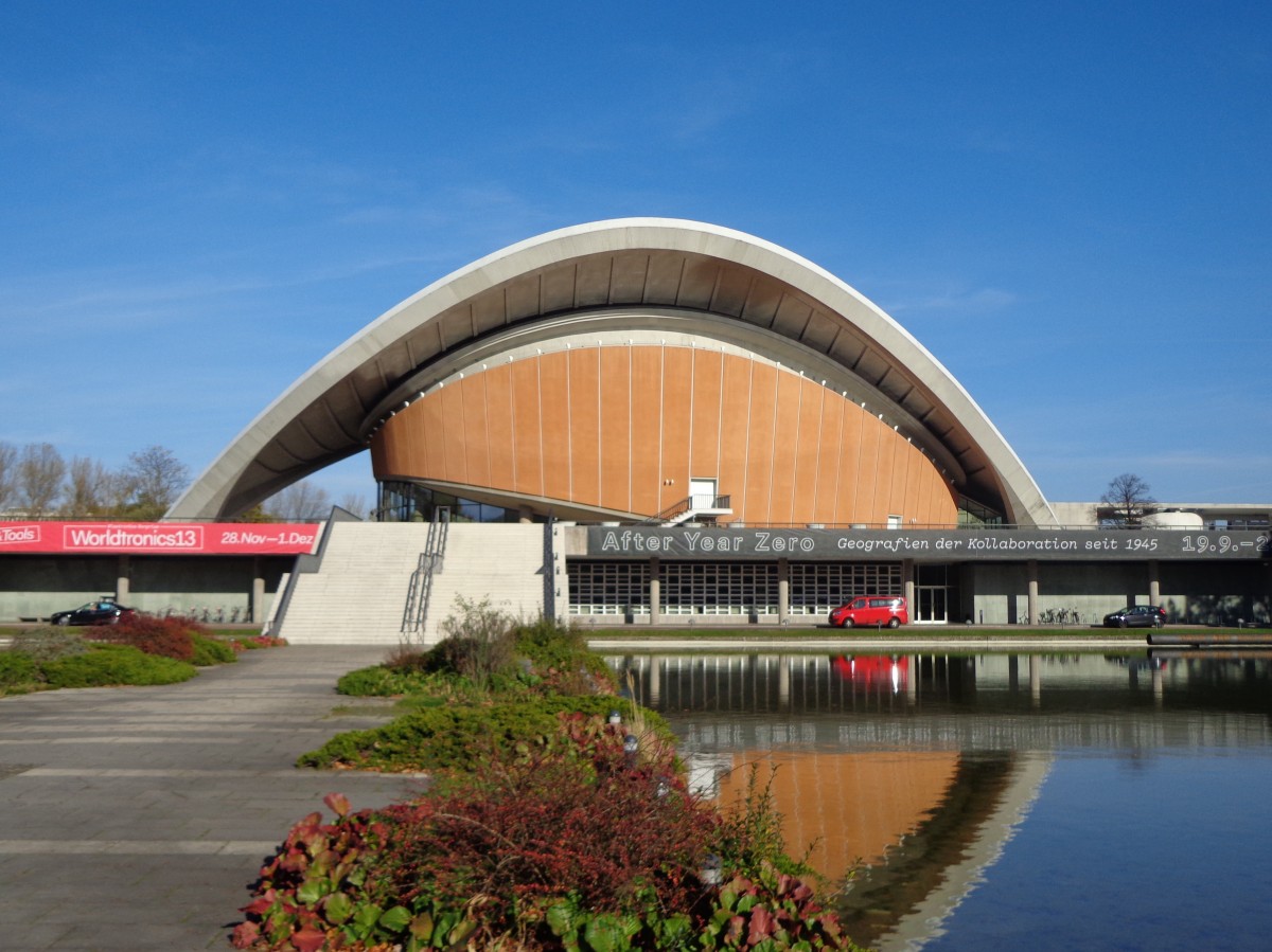 Berlin. Das Haus der Kulturen der Welt am 31.Oktober.2013.