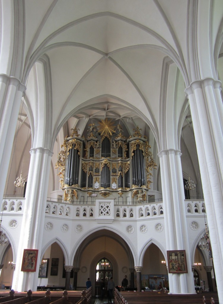 Berlin, Orgel der Marienkirche, erbaut von 1720 bis 1722 durch Joachim Wagner (17.05.2014)