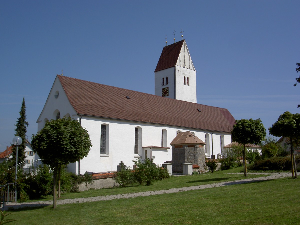 Beuren, St. Petrus und Paulus Kirche, erbaut ab 1509 (07.09.2013)