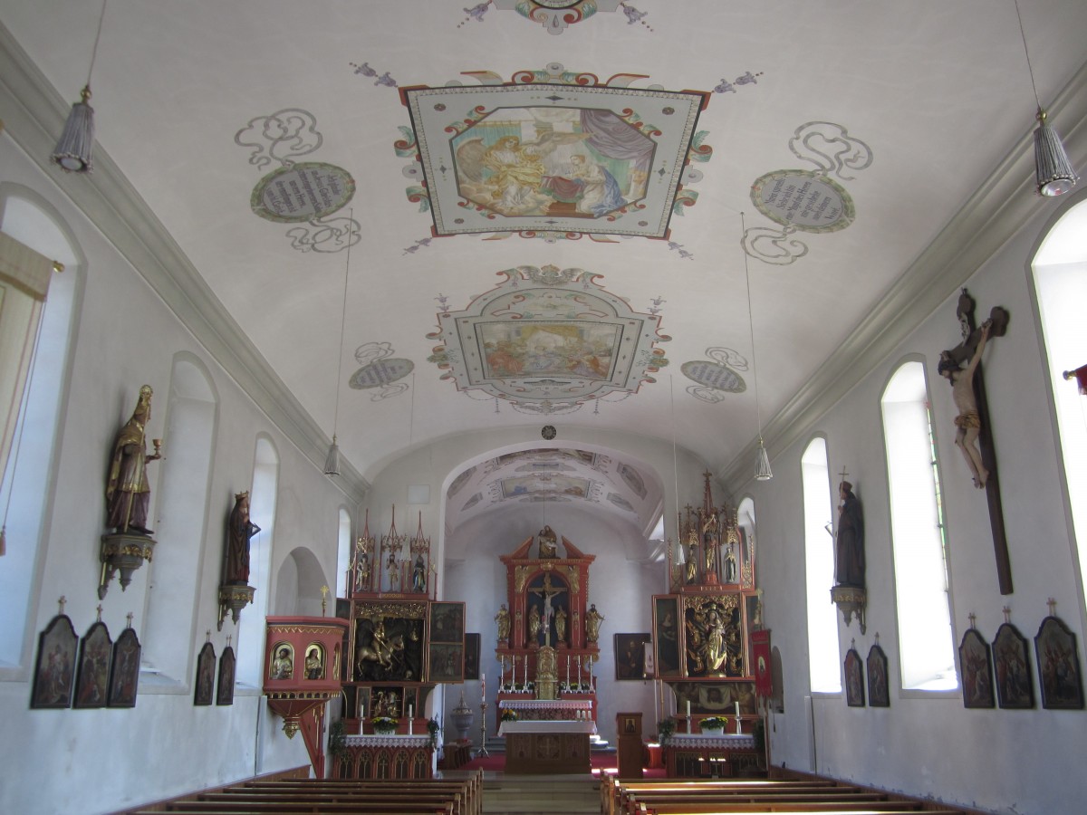 Beuren, St. Petrus und Paulus Kirche, Hochaltar von 1663 (07.09.2013)