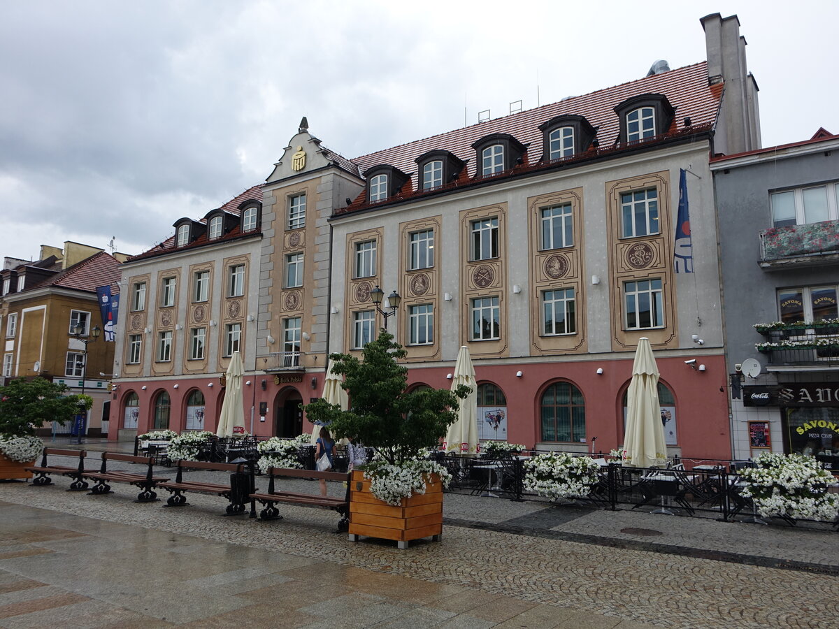 Bialystok, Postgebude am Rynek Kosciuszki (04.08.2021)