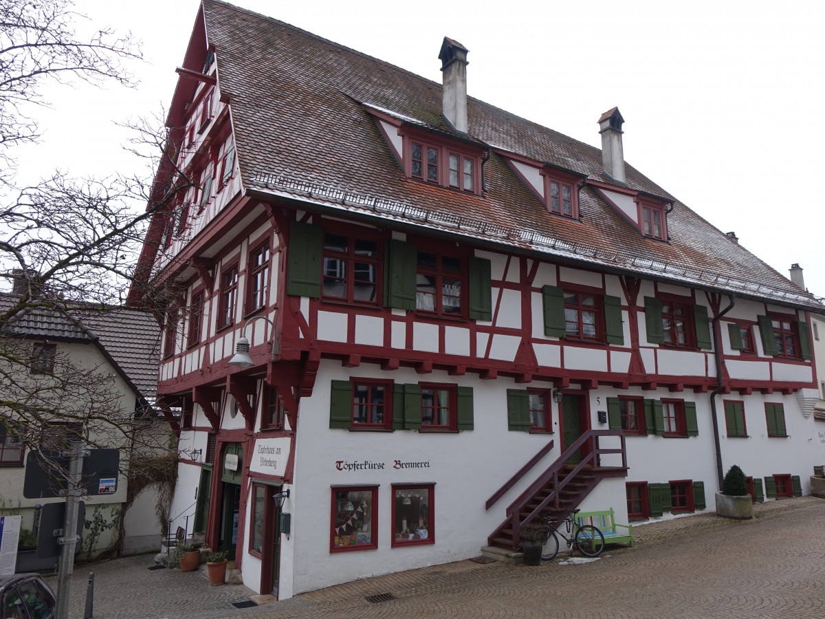 Biberach, Tpferhaus am Weberberg (24.01.2016)