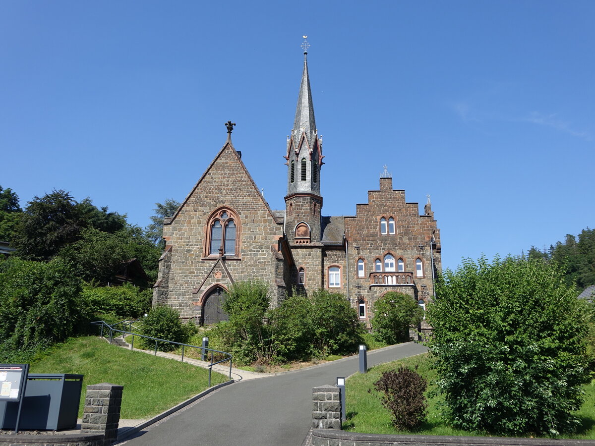 Biedenkopf, Pfarrkirche St. Elisabeth, erbaut von 1888 bis 1889 (26.06.2026)