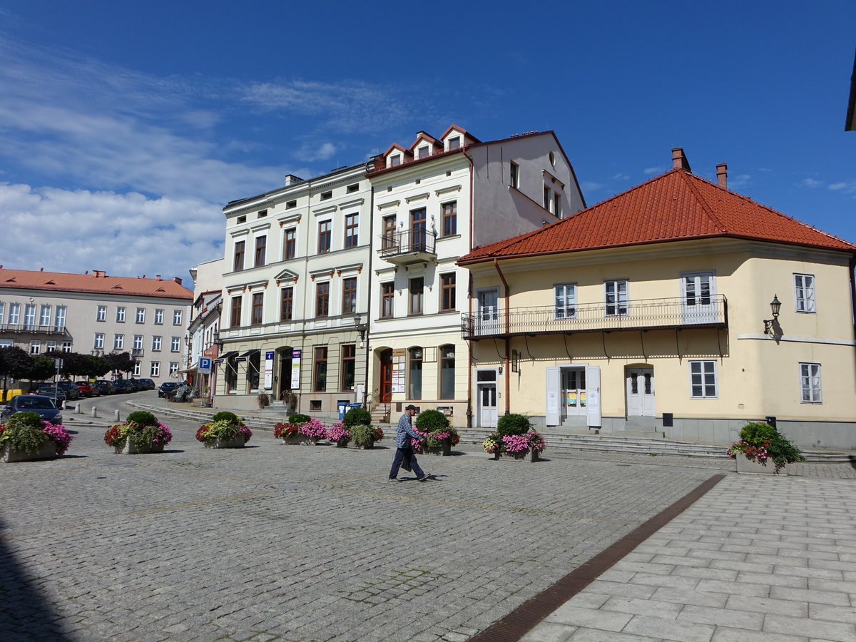 Bielsko-Biala, Huser am Plac Swietego Mikolaja (05.09.2020)