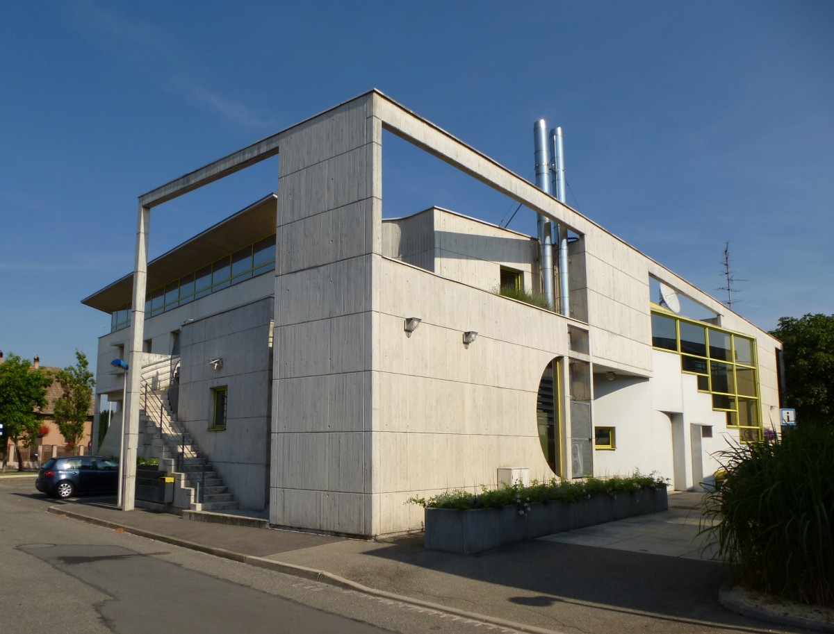 Biesheim, das Museum fr Optik zeigt wertvolle Gerte aus den letzten drei Jahrhunderten, Juli 2013