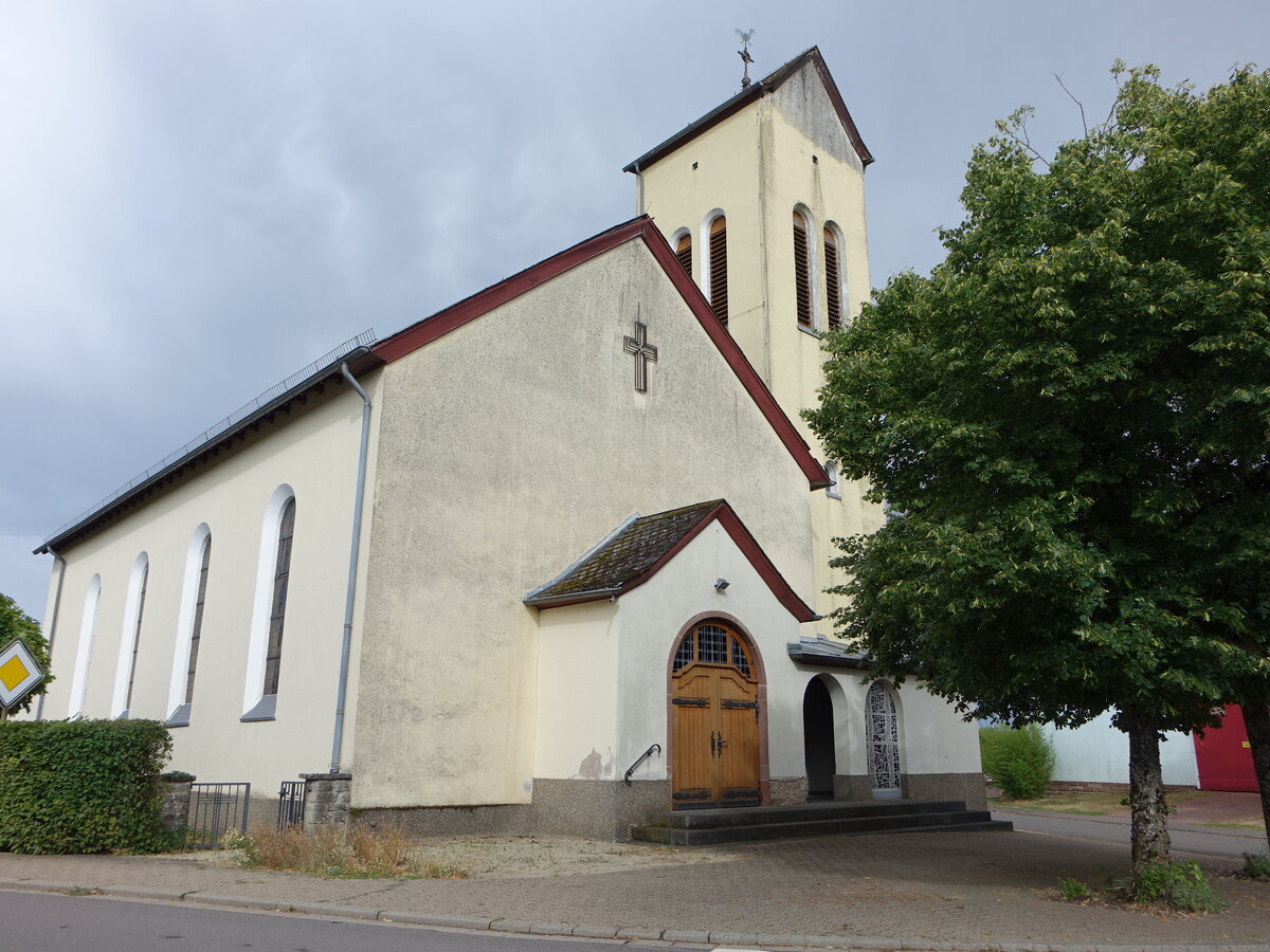 Biringen, Pfarrkirche St. Heinrich in der Dorfstrae (15.07.2023)