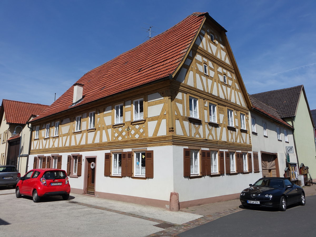 Birkenfeld, ehem. Gasthof Grner Baum in der Kirchgasse (15.08.2017)