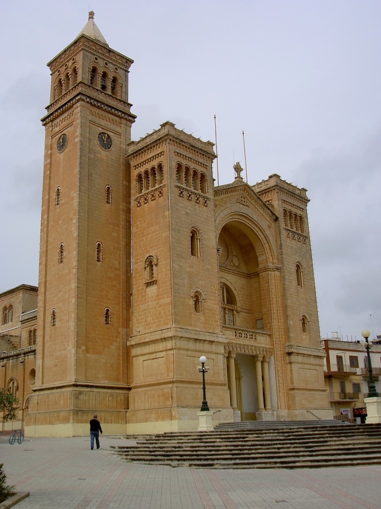 Birzebbuga, St. Peter Kirche, erbaut von 1913 bis 1938 (22.03.2014)