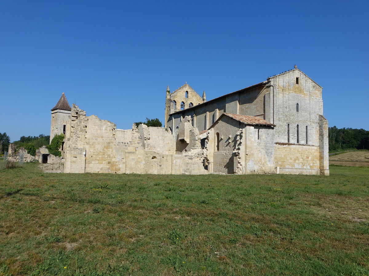 Blasimon, Kloster Saint-Maurice aus dem 12./13. Jahrhundert (25.07.2018)