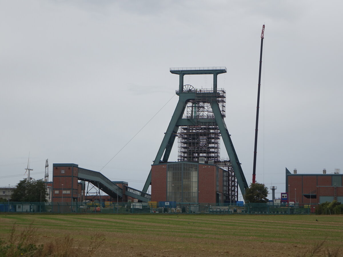 Bleckenstedt, Schacht Konrad, stillgelegtes Eisenerz-Bergwerk, heute Endlager f�r schwach- und mittelradioaktive Abf�lle (13.09.2025)