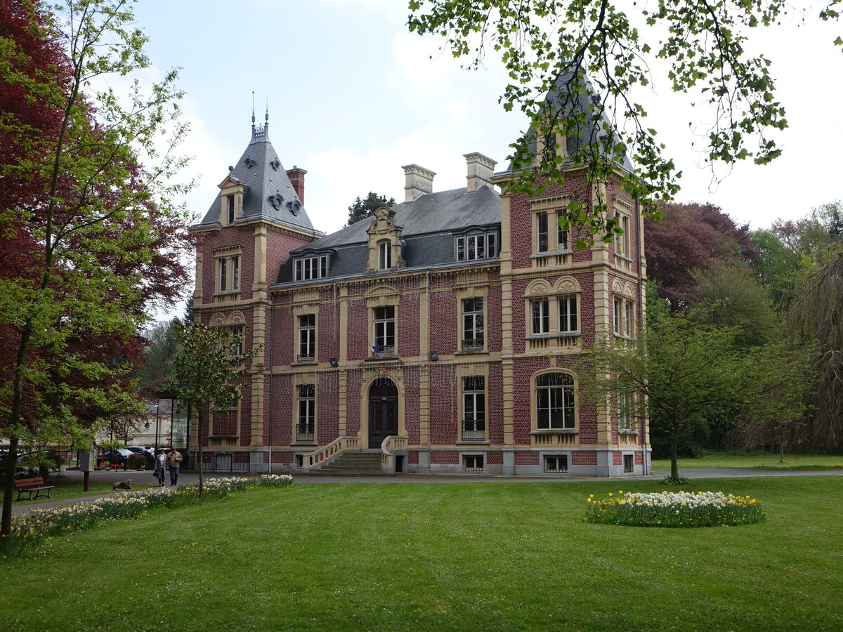 Blendecques, Rathaus Hotel de Ville in der Rue Jehan der Terline (25.04.2025)