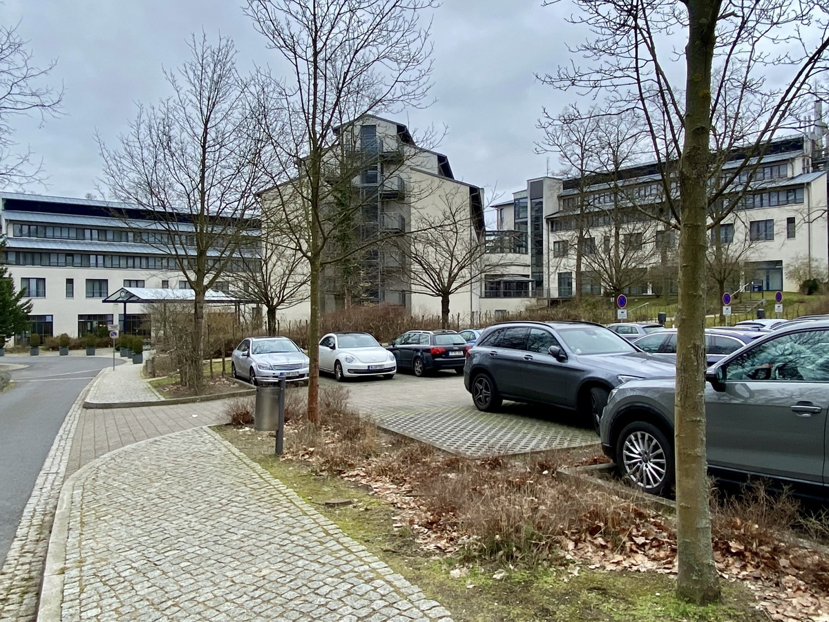 Blick auf die Hotelanlage in Landkreis Oder-Spree in Bad Saarow an der Seestrasse am 04. Mrz 2022.
