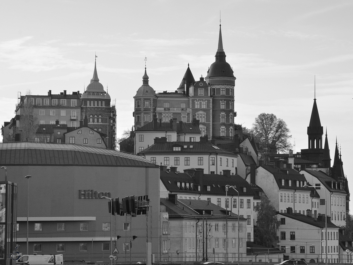 Blick auf die Insel Sdermalm in Stockholm. (Oktober 2011)