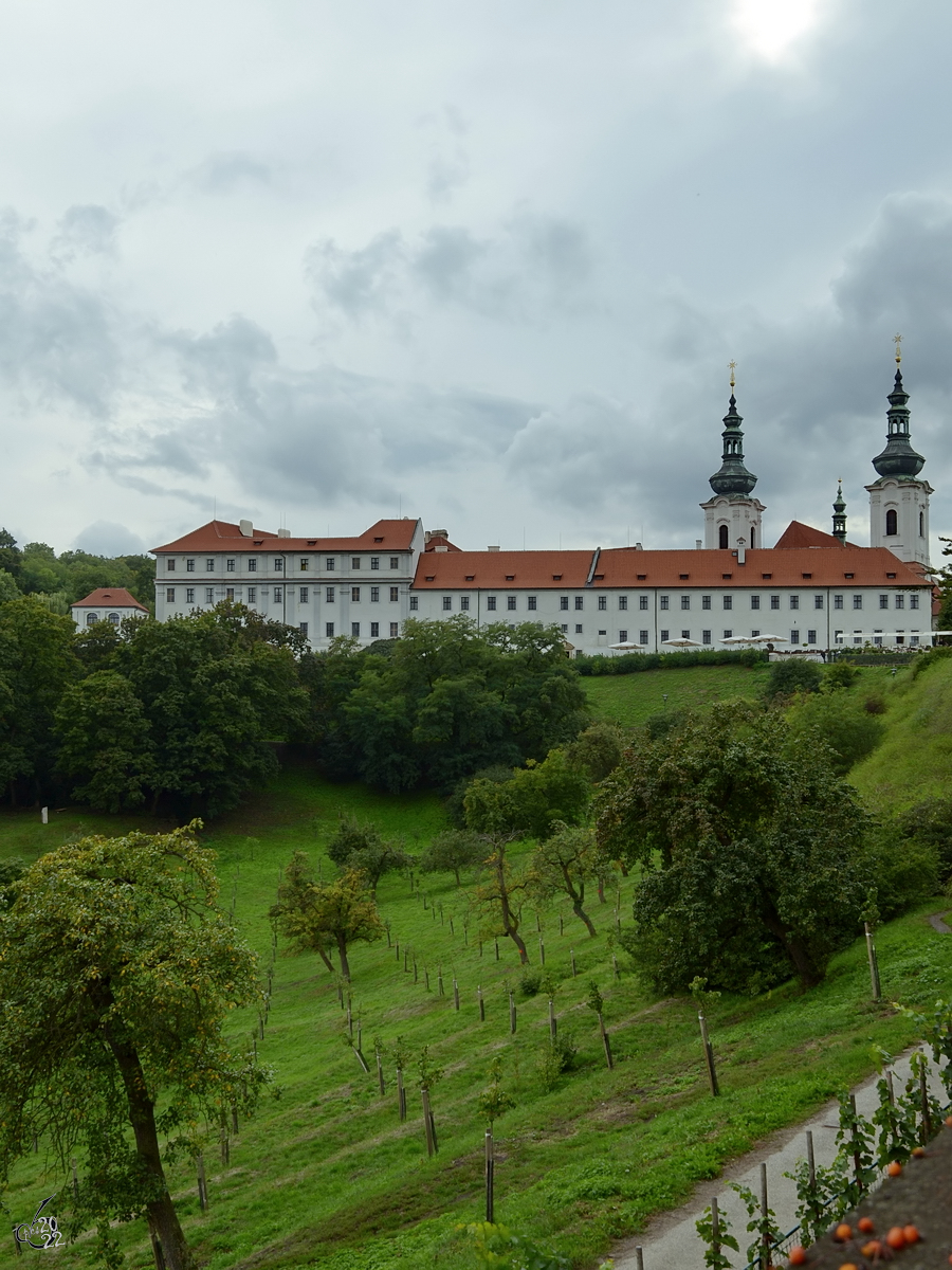 Blick auf die stliche Seite des Prager Hradschin. (September 2012)