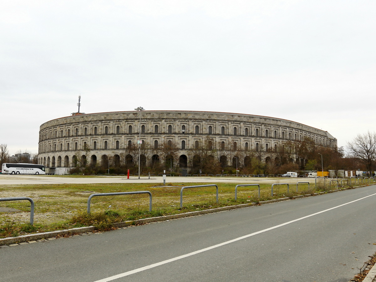 Blick auf die Reichsparteitagsgelnde in Nrnberg am 01. Dezember 2019.