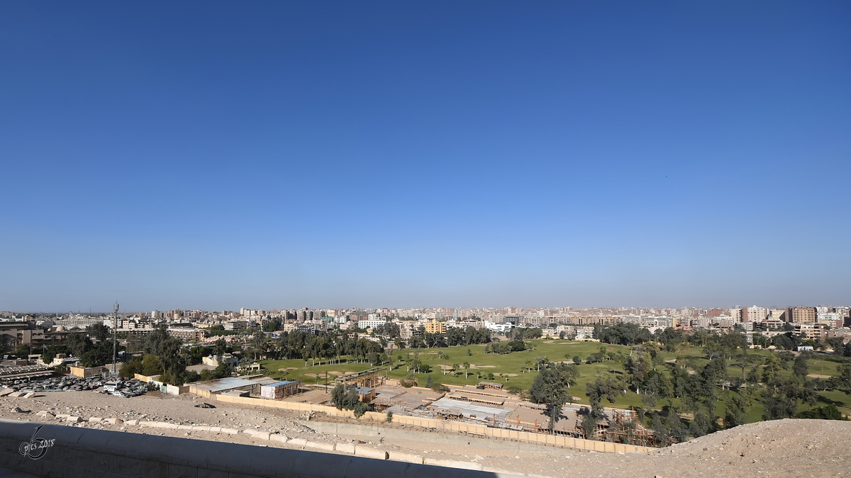 Blick auf die Stadt Kairo im Dezember 2018.