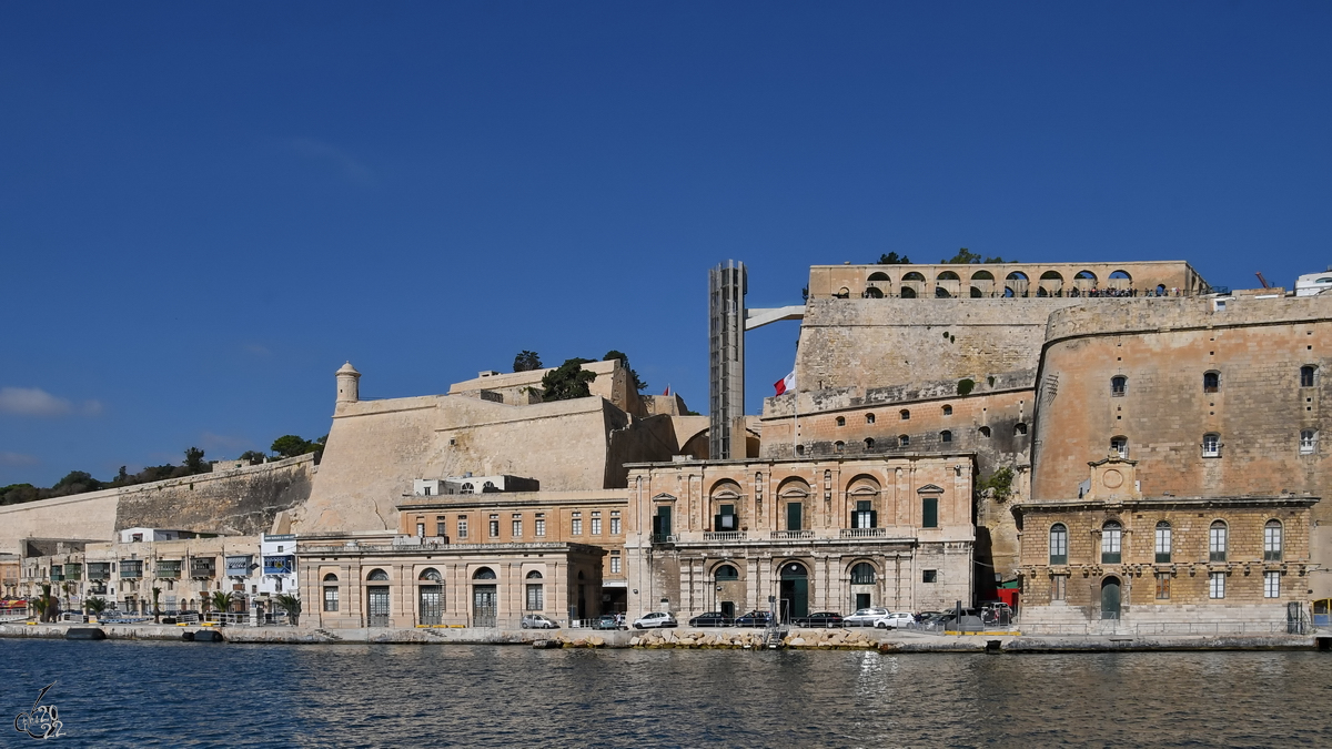 Blick auf Valletta. (Oktober 2017)