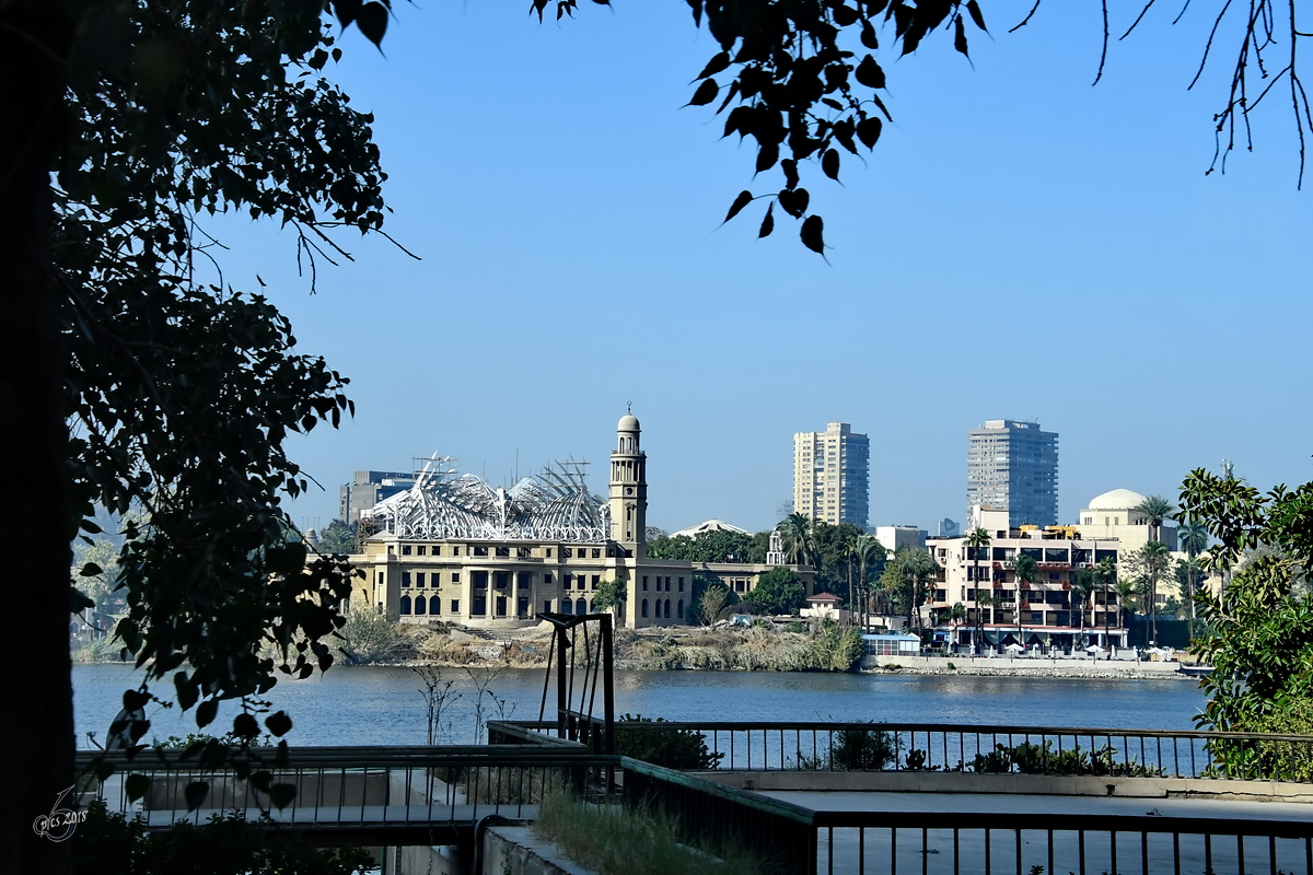 Blick ber den Nil im Dezember 2018 in Kairo.