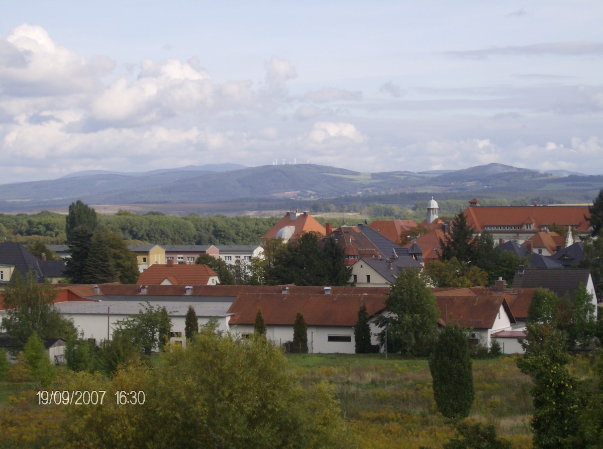 Blick ber Zittau am 19.09.2007