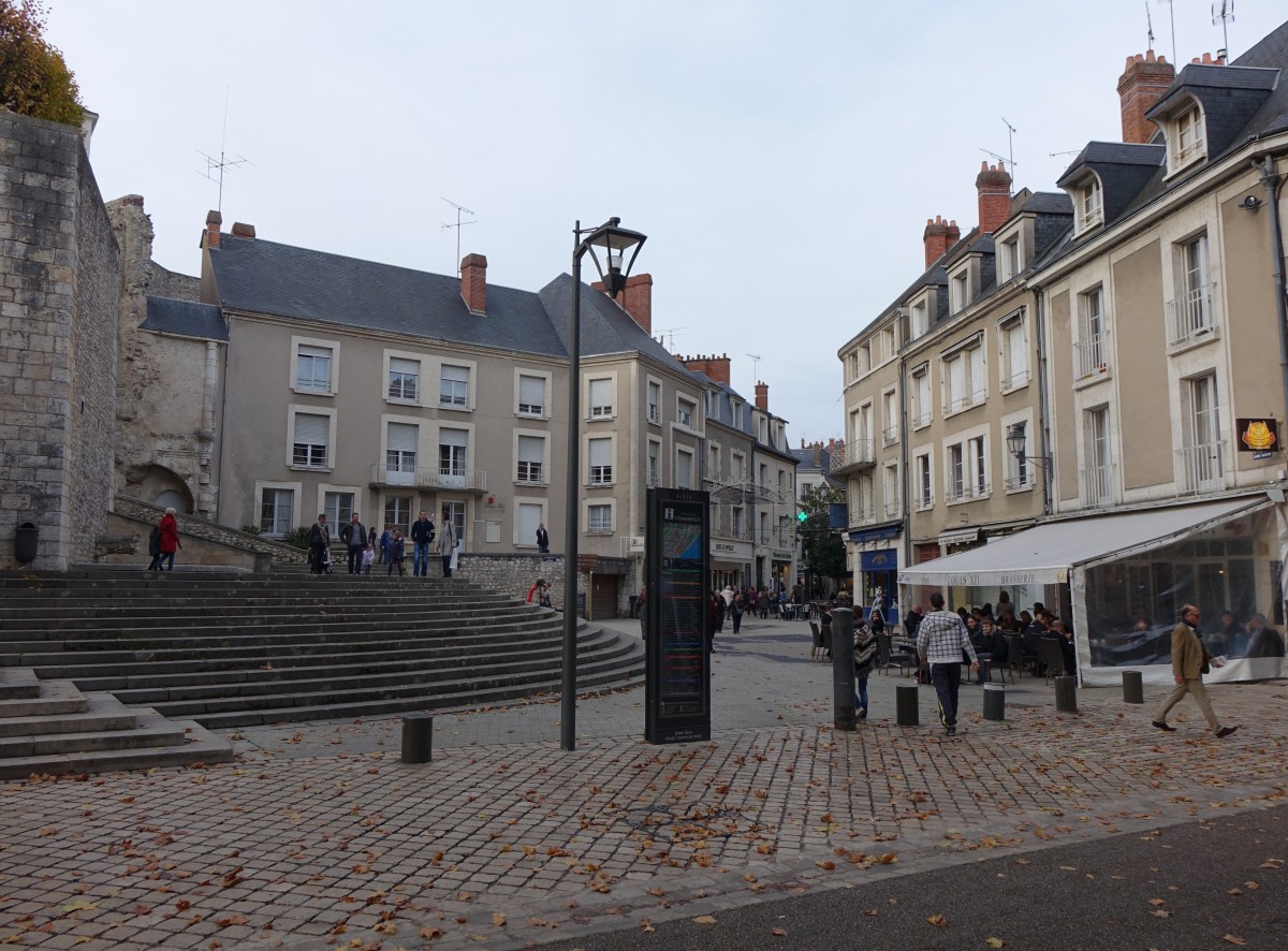 Blois, Place Louis XII. (29.10.2015)