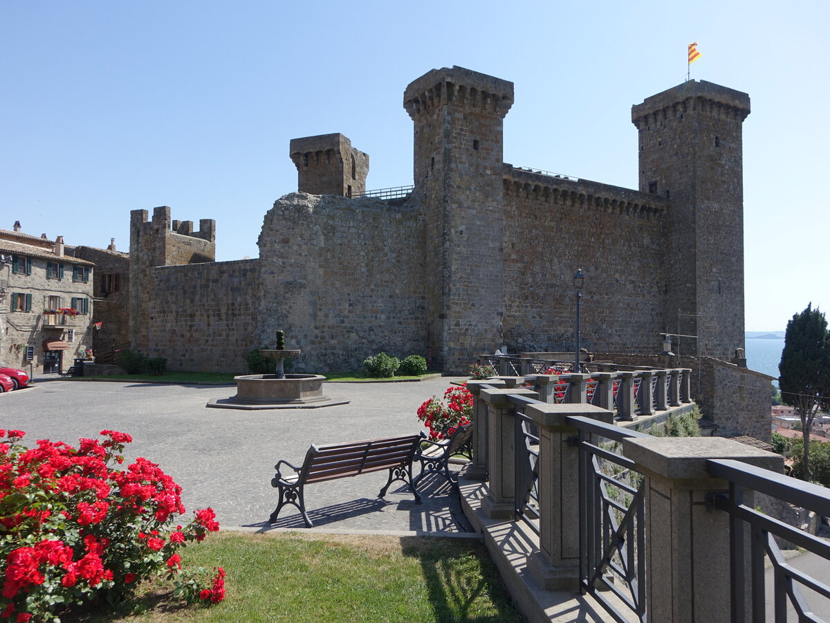 Bolsena, Kastell aus dem 13. Jahrhundert, heute Museo Civico (21.05.2022)