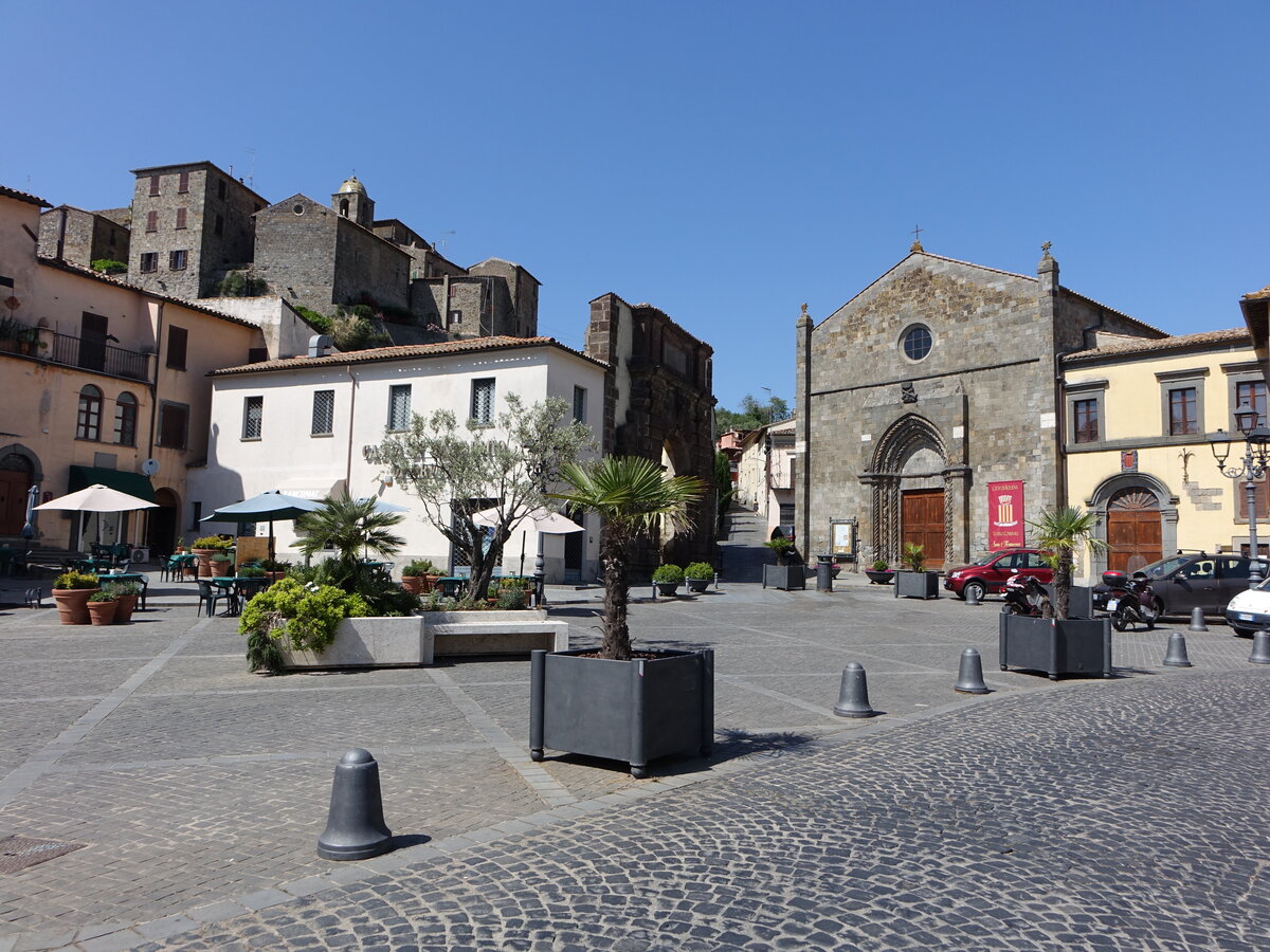 Bolsena, Pfarrkirche San Rocco an der Piazza Matteotti (21.05.2022)