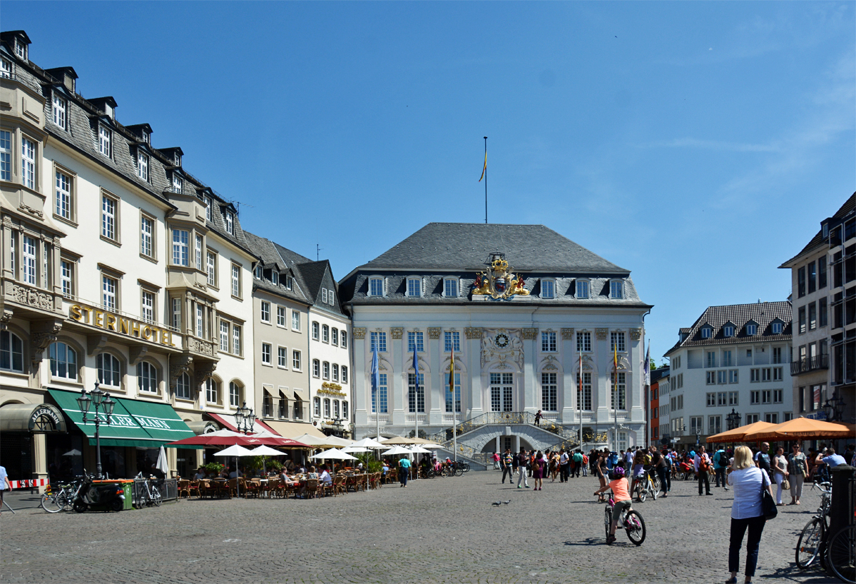Bonn - Rathaus am Marktplatz - 11.07.2015