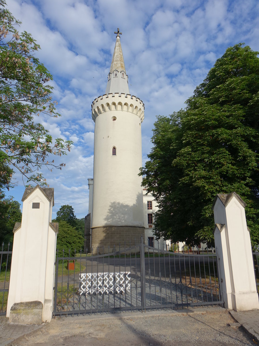 Bor u Tachova, Aussichtsturm von Schloss Haid oder Zmek Bor u Tachova (06.07.2019)