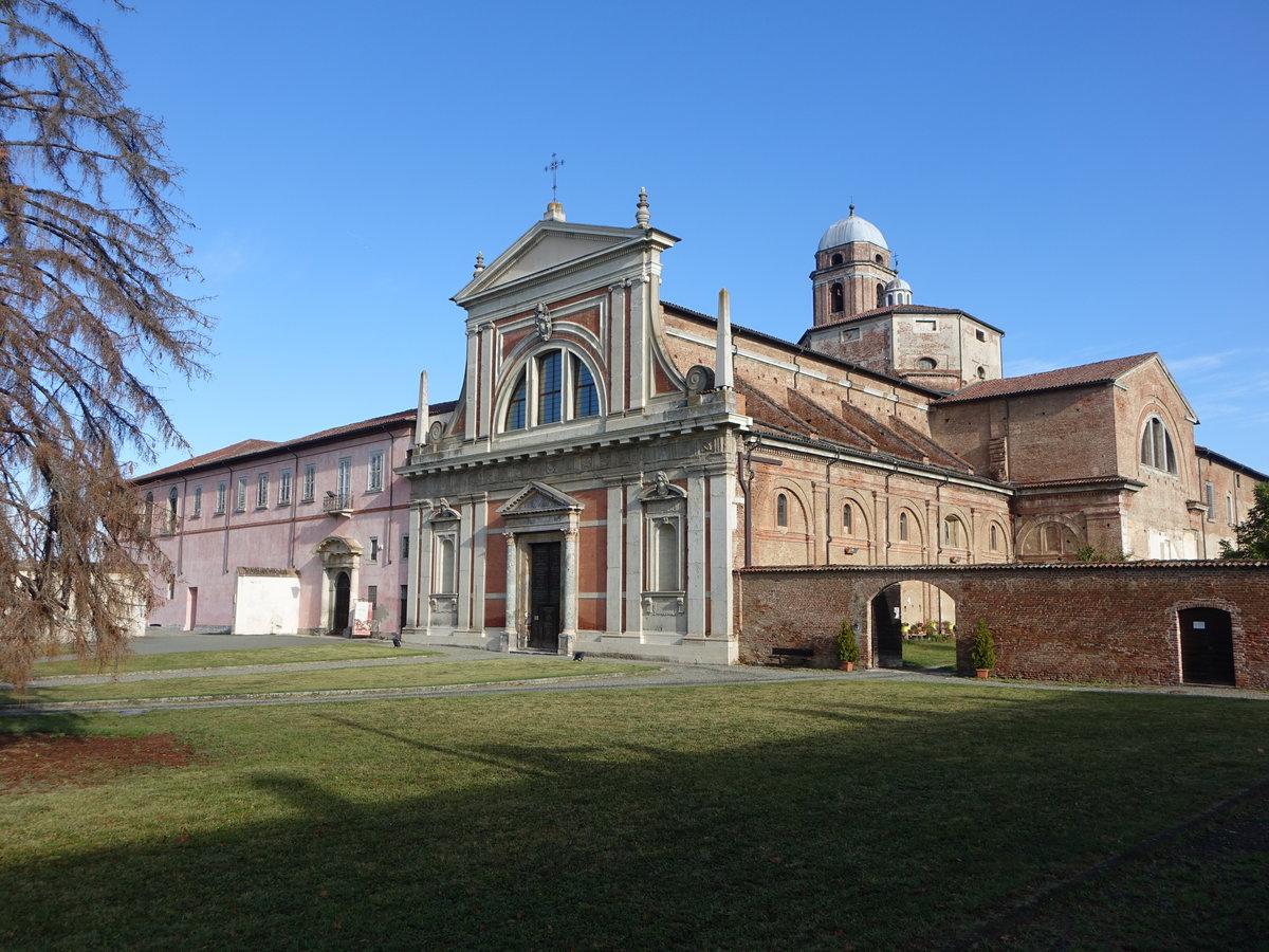Bosco Marengo, Santa Croce Kirche des ehem. Dominikanerkloster, erbaut von 1563 bis 1572 durch Ignazio Danti (02.10.2018)