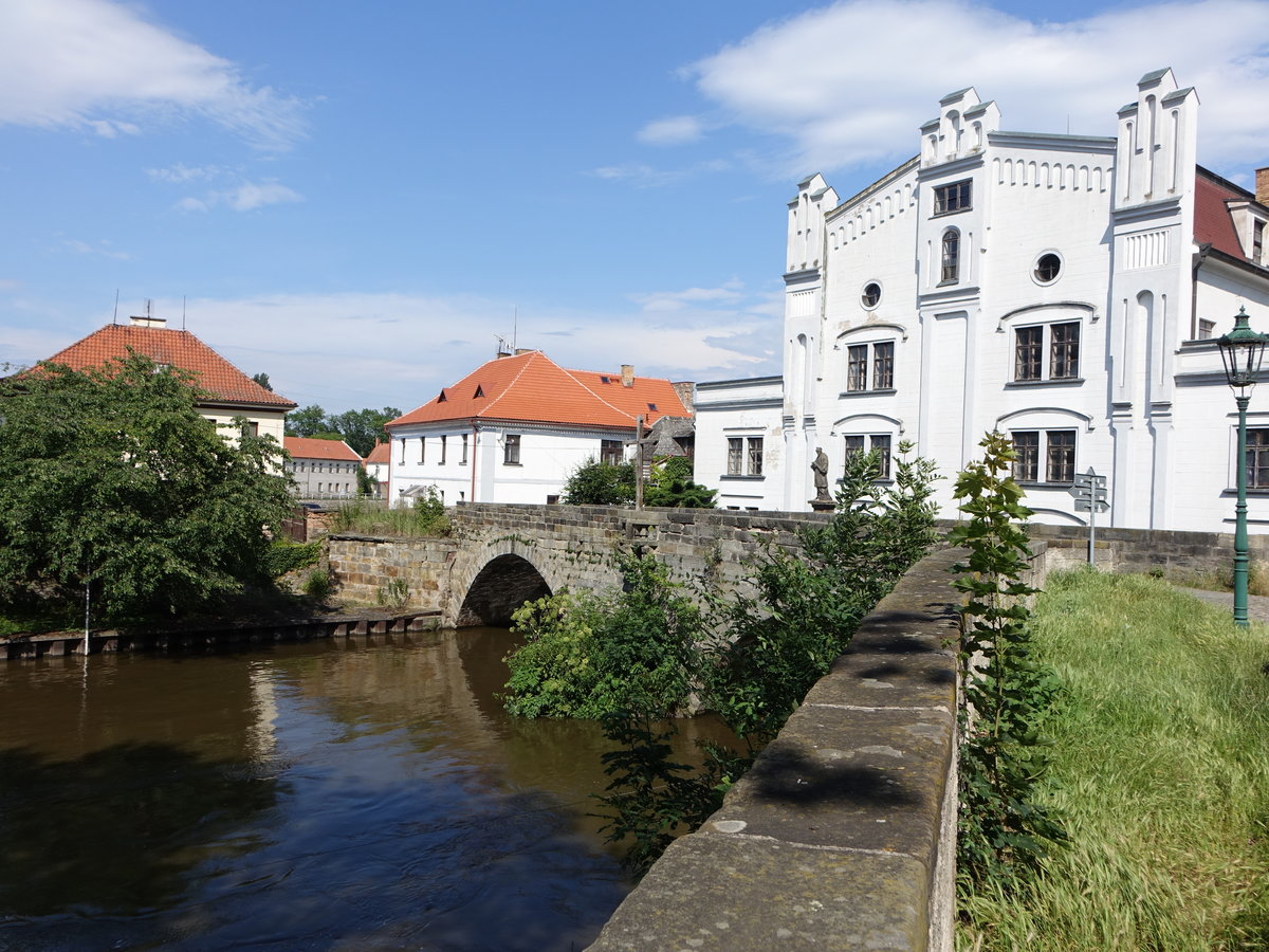 Brandys nad Labem / Brandeis an der Elbe, Podzamecky Mhle in der Na Celne Strae (28.06.2020)