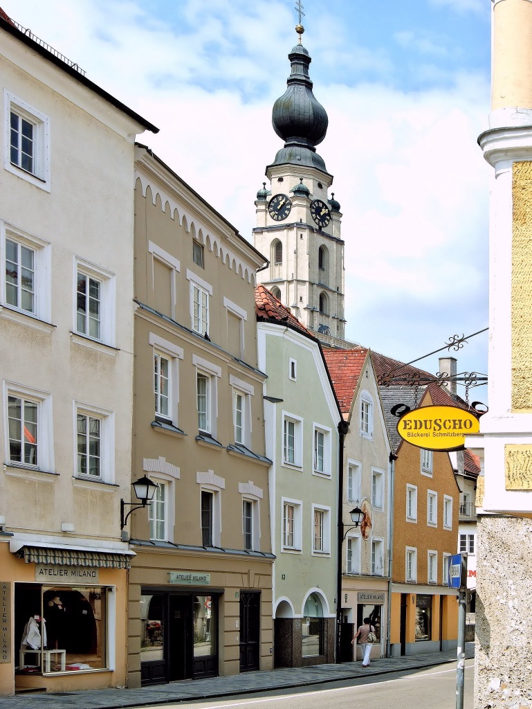 Braunau am Inn, Salzburger Vorstadt - August 2013