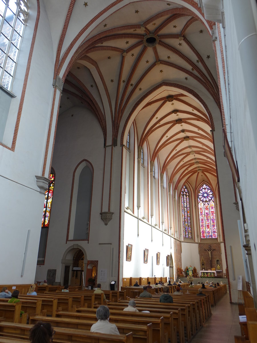 Breslau / Wroclaw, Innenraum der St. Adalbert Kirche (03.10.2020)