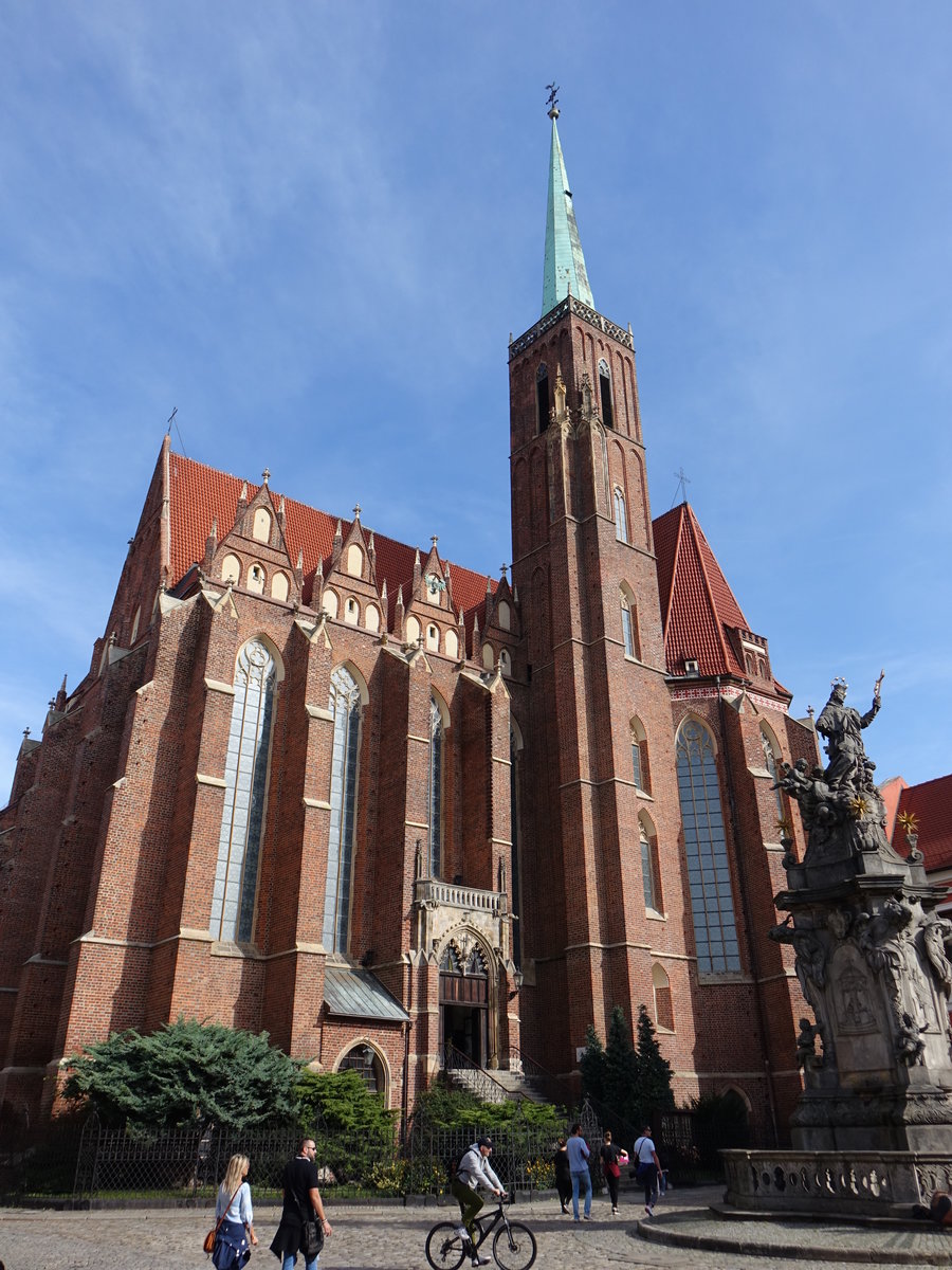 Breslau / Wroclaw, St. Bartholomus Kirche, erbaut von 1288 bis 1295 (03.10.2020)