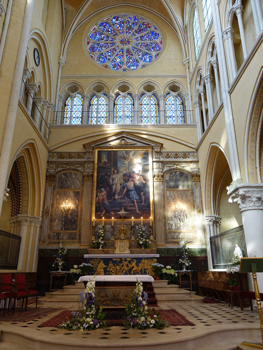 Brie-Comte-Robert, Chor der St. Etienne Kirche (10.07.2016)