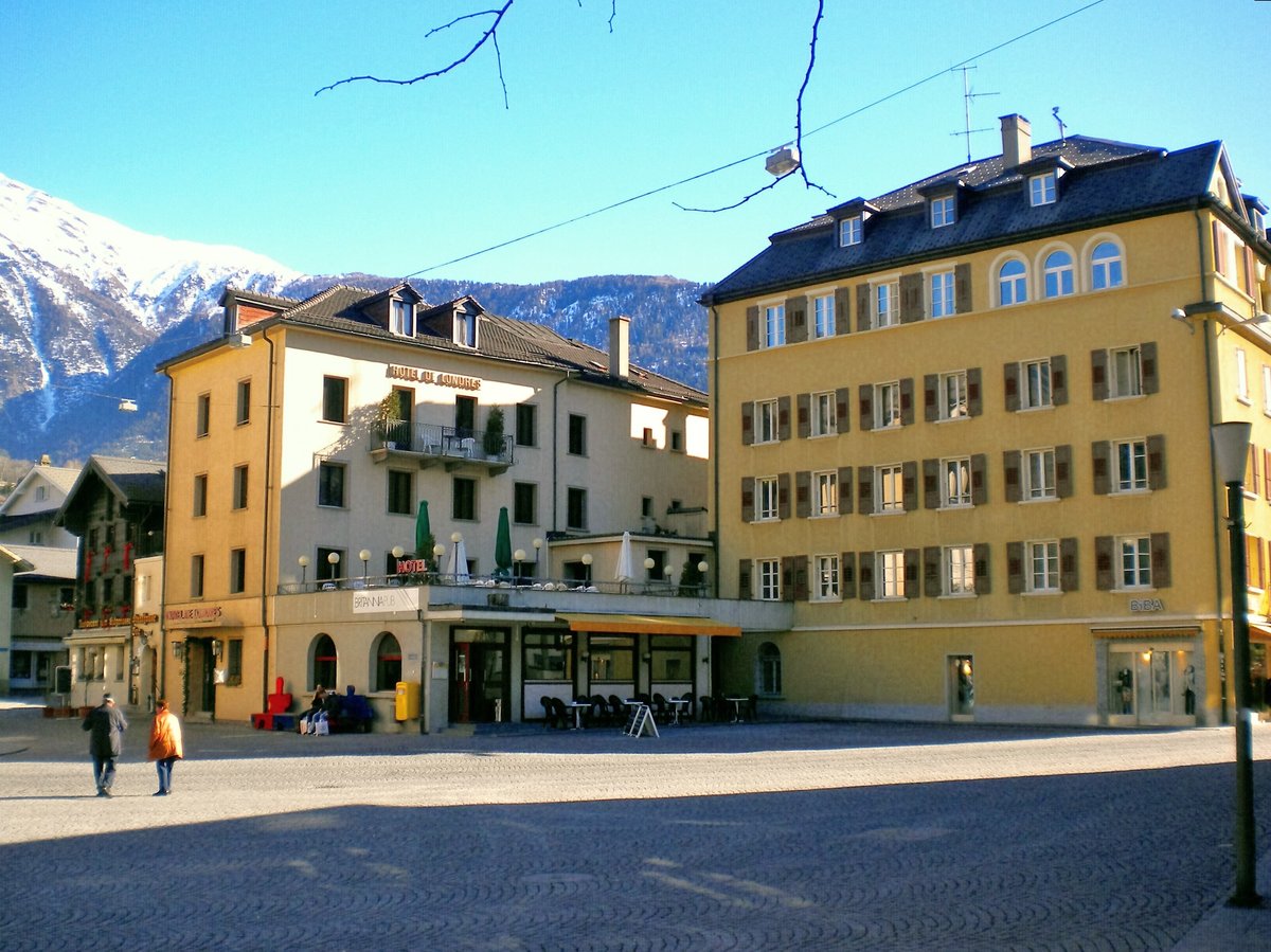 Brig, Hotel de Londres, Baujahr 1884 - 07.02.2011