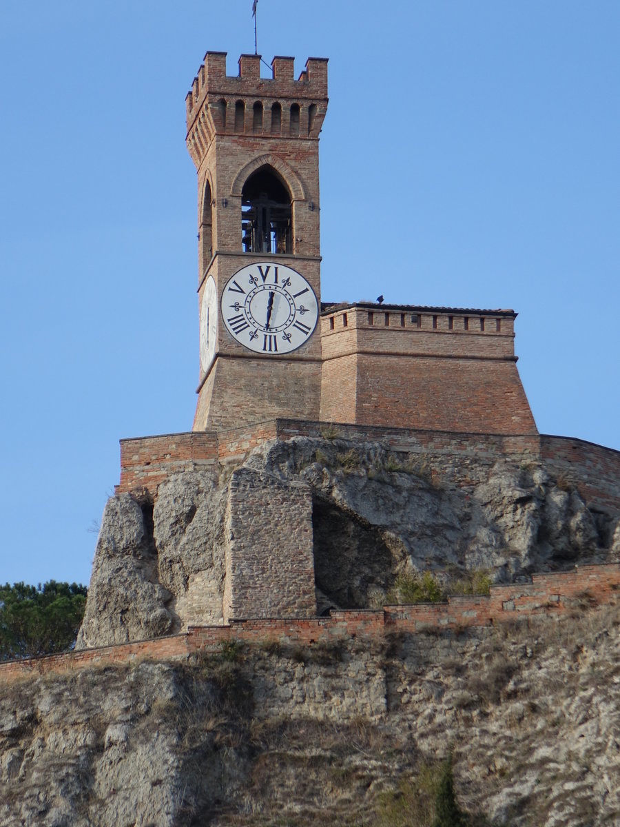 Brisighella, Torre dell Orologio, erbaut 1290, umgebaut 1850 (31.10.2017)