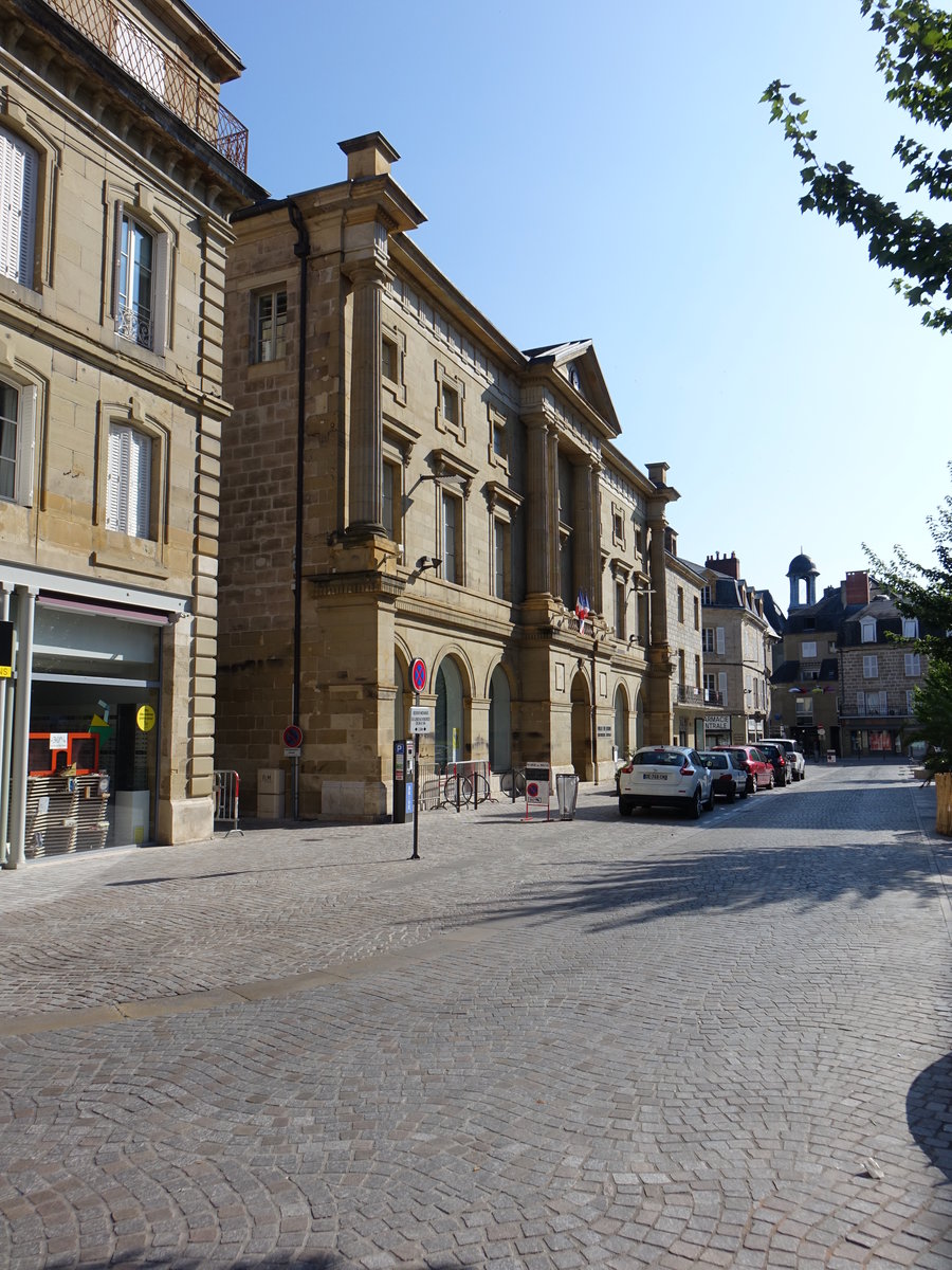 Brive-la-Gaillarde, Hotel Labenche, erbaut im 16. Jahrhundert, heute Stadtbibliothek (22.07.2018)