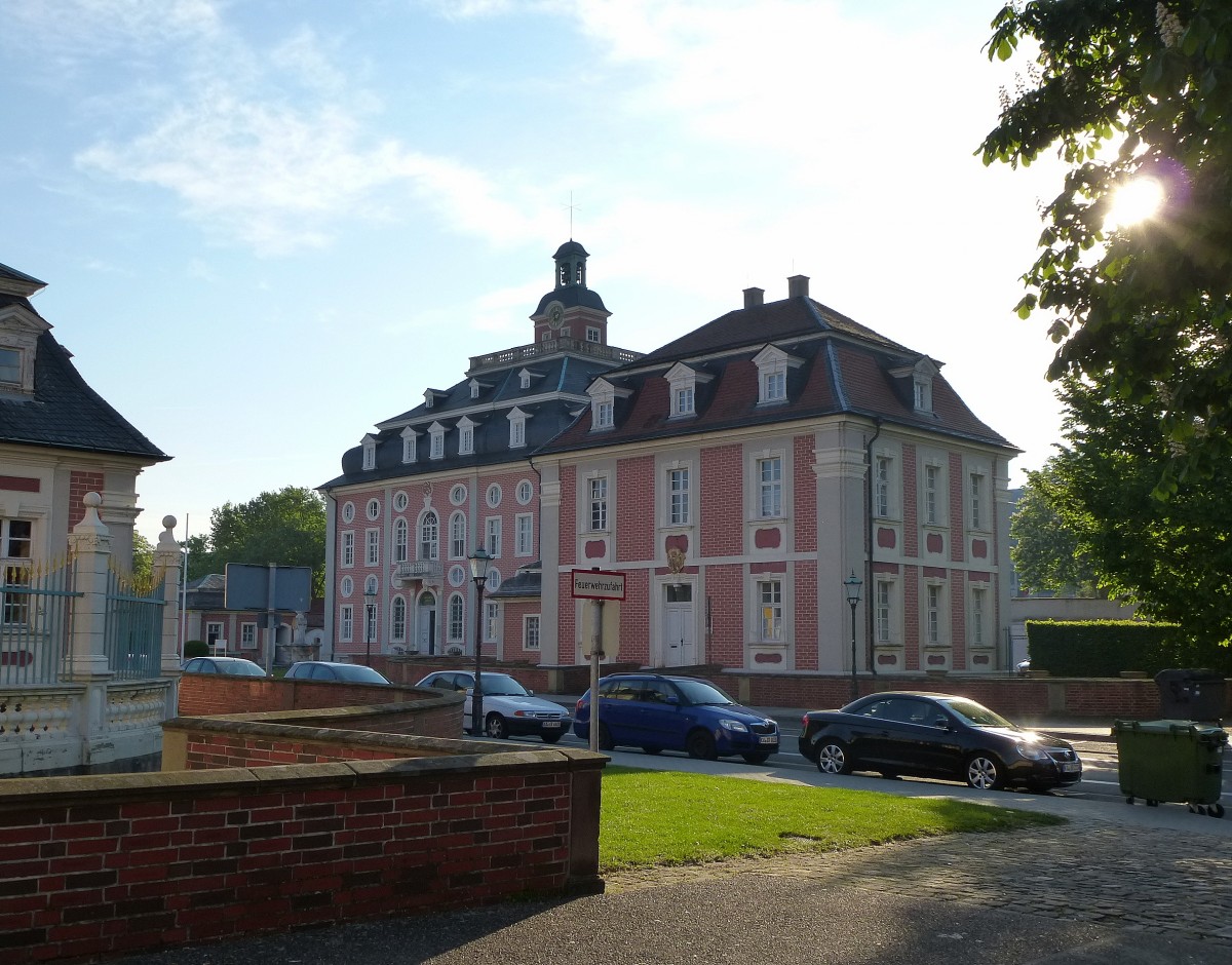 Bruchsal, Blick zur ehemaligen Schlokanzlei, heute Amtsgericht, April 2014