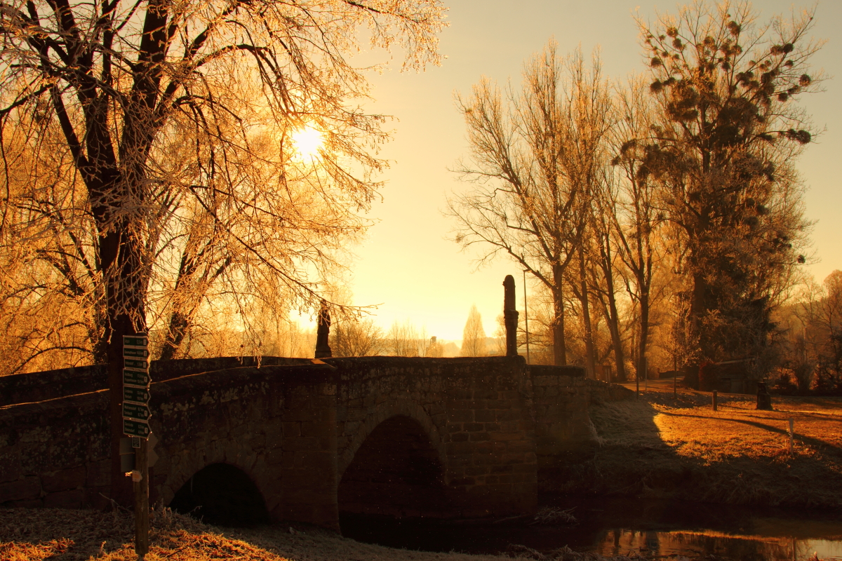 Brcke in Selach am 30.12.2016