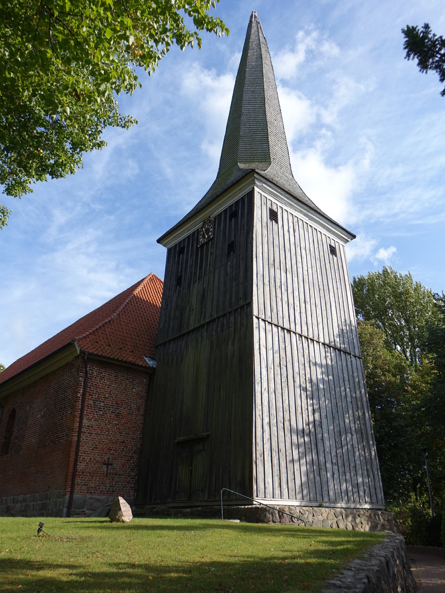 Brgge, evangelische St. Johannis Kirche am Markt, erbaut ab 1238 (25.09.2020)
