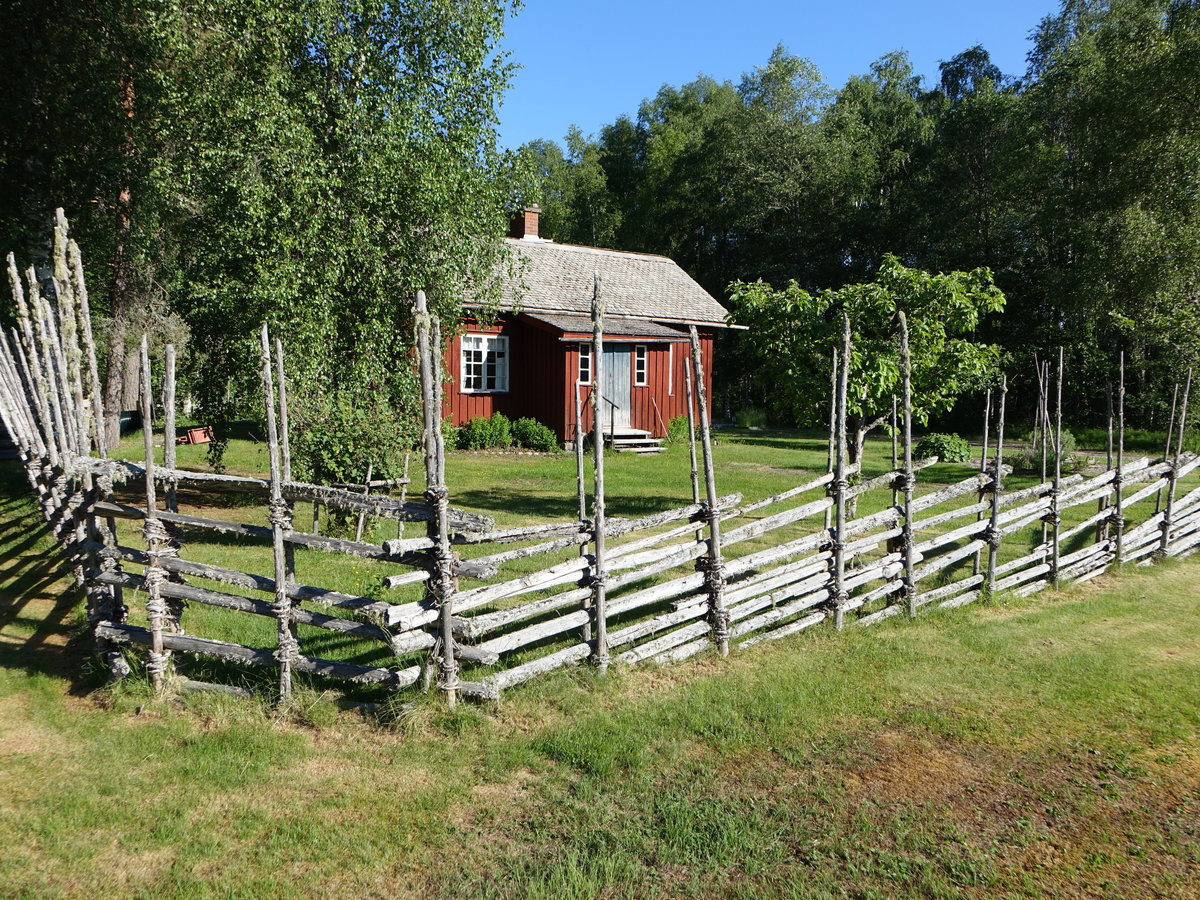 Brunskog, historisches Holzgebude im Freilichtmuseum Skotboudden (31.05.2018)