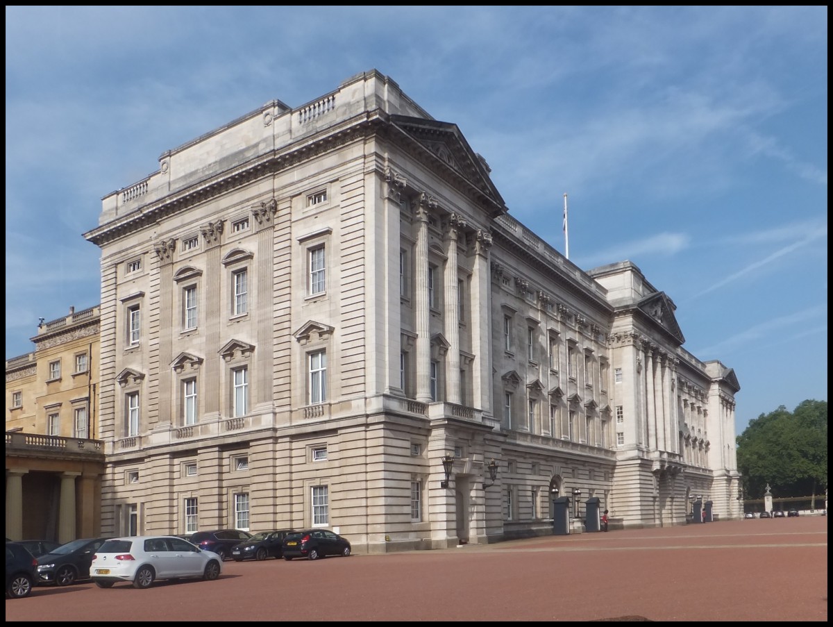 Buckingham Palace in London am 24.09.2013