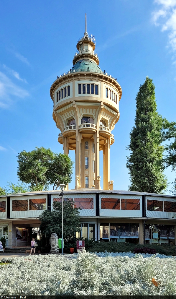 Budapest (HU):
Der 1911 erbaute Wasserturm gilt als das Wahrzeichen der Margareteninsel.

🕓 28.8.2022 | 16:09 Uhr