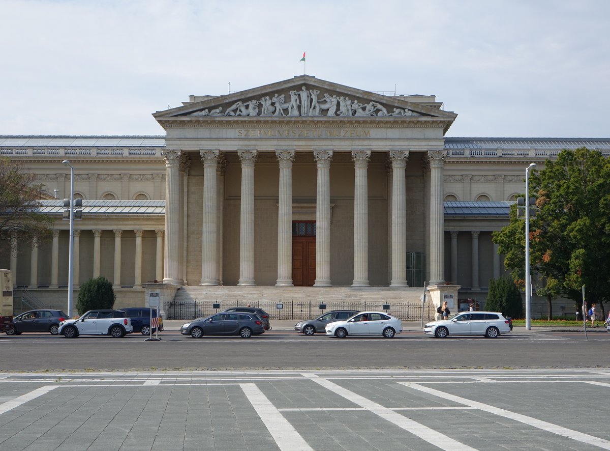 Budapest, Museum der bildenden Knste am Heldenplatz (25.08.2018)